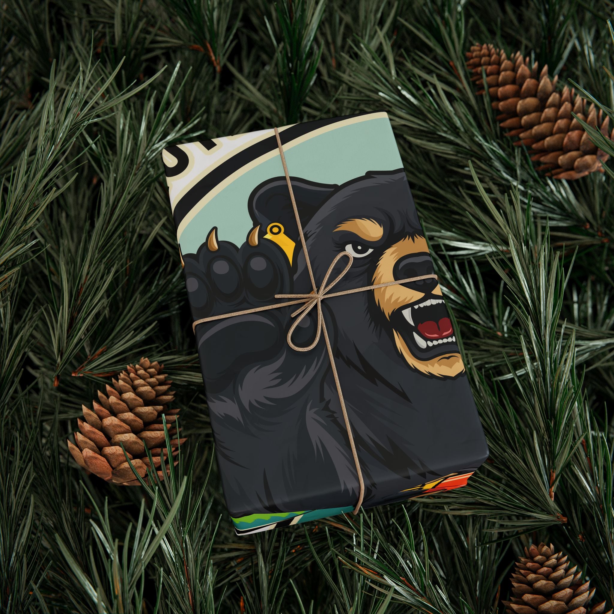 Protect Our Bears  Wildlife Wrapping Paper