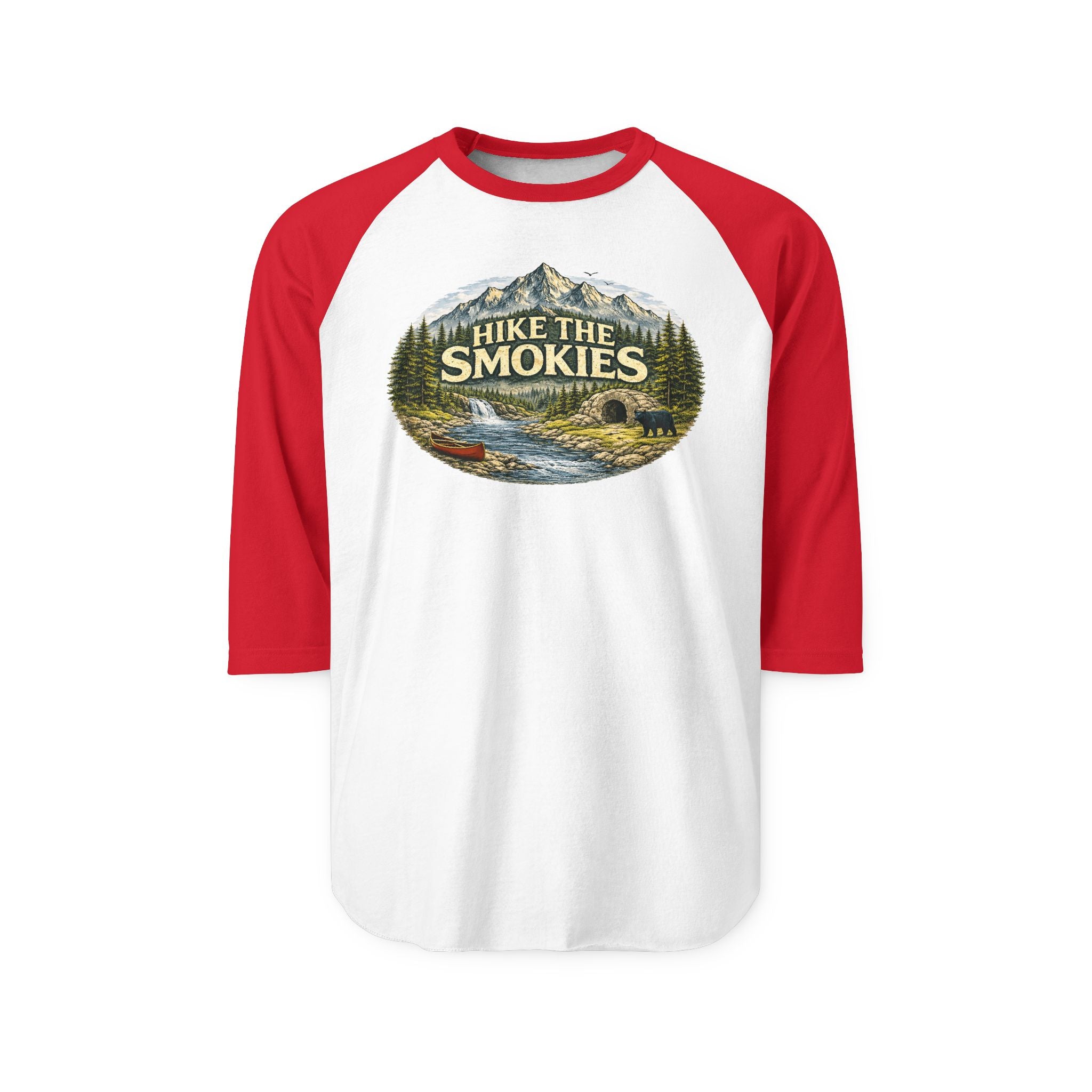 Hike the Smokies Unisex Raglan Shirt