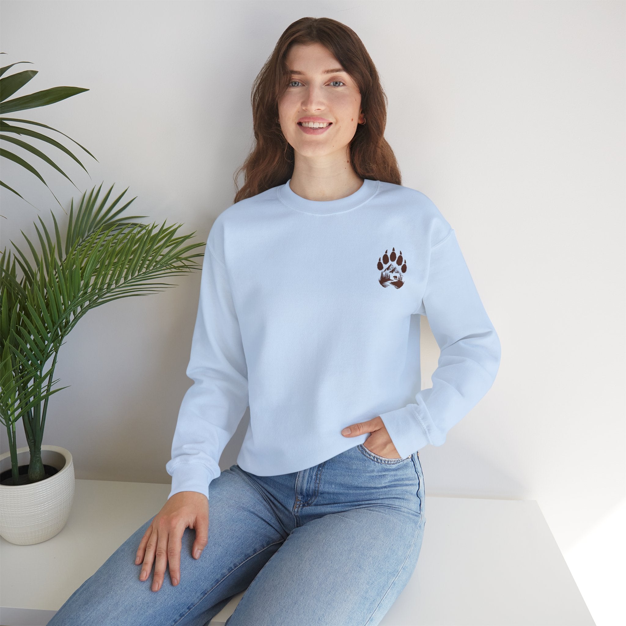 Make Your Mark  Unisex Crewneck Sweatshirt /  Wildlife Advocacy