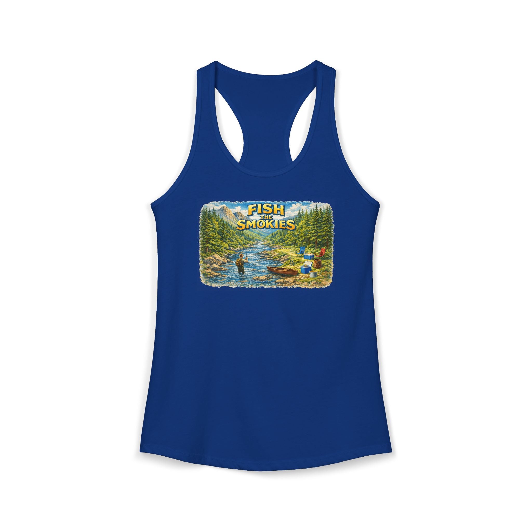 Fish The Smokies Women's Ideal Racerback Tank