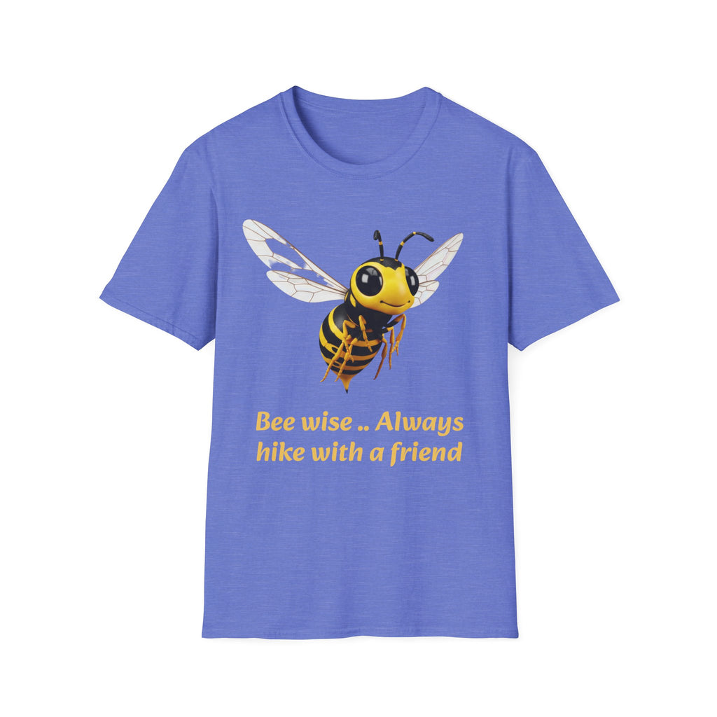 Bee Graphic T-Shirt — Cute Yellow Honeybee Illustration Tee