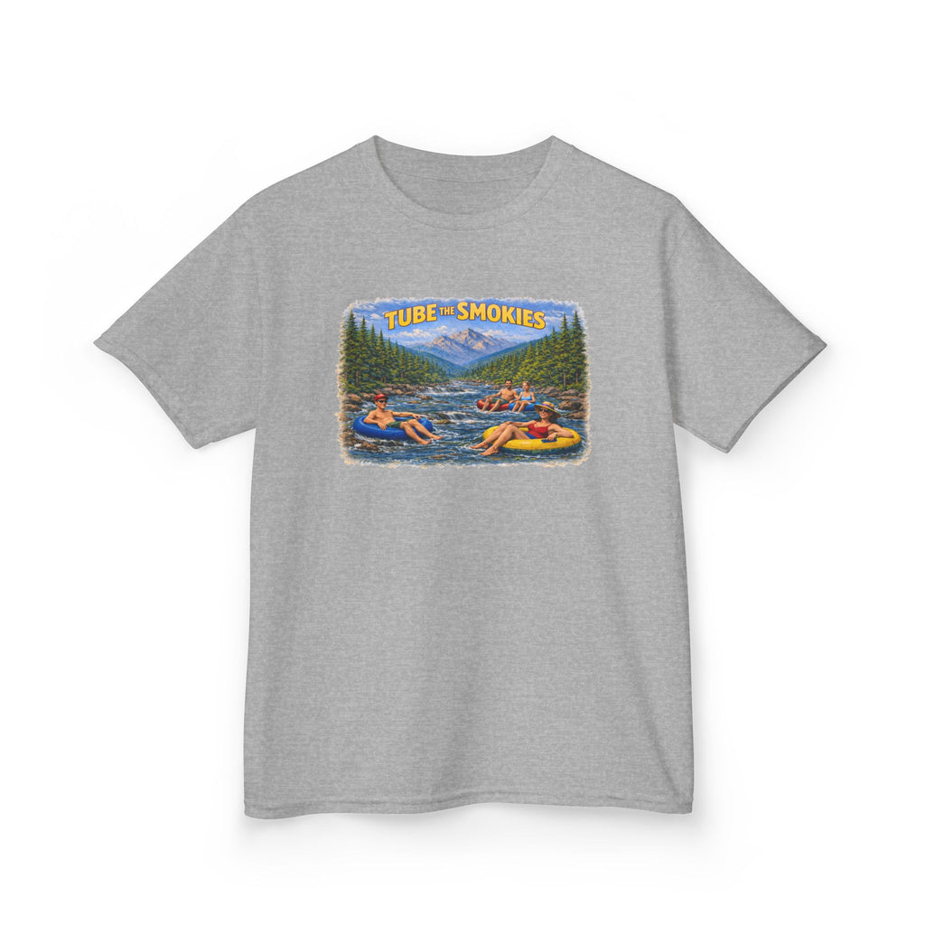 Kids Tee — 'Tube the Smokies' River Float Graphic