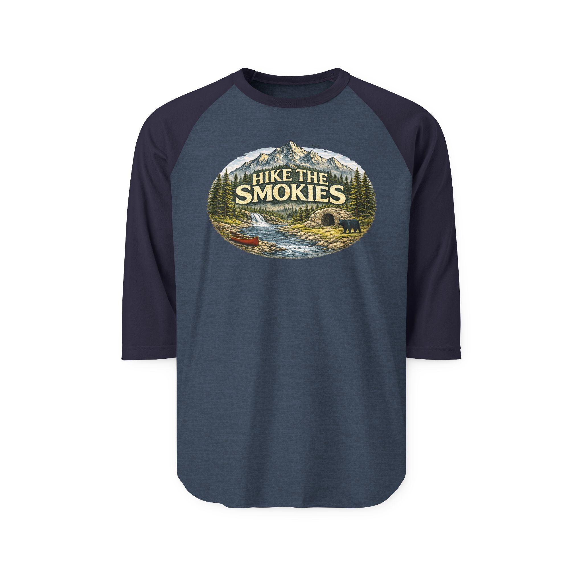 Hike the Smokies Unisex Raglan Shirt