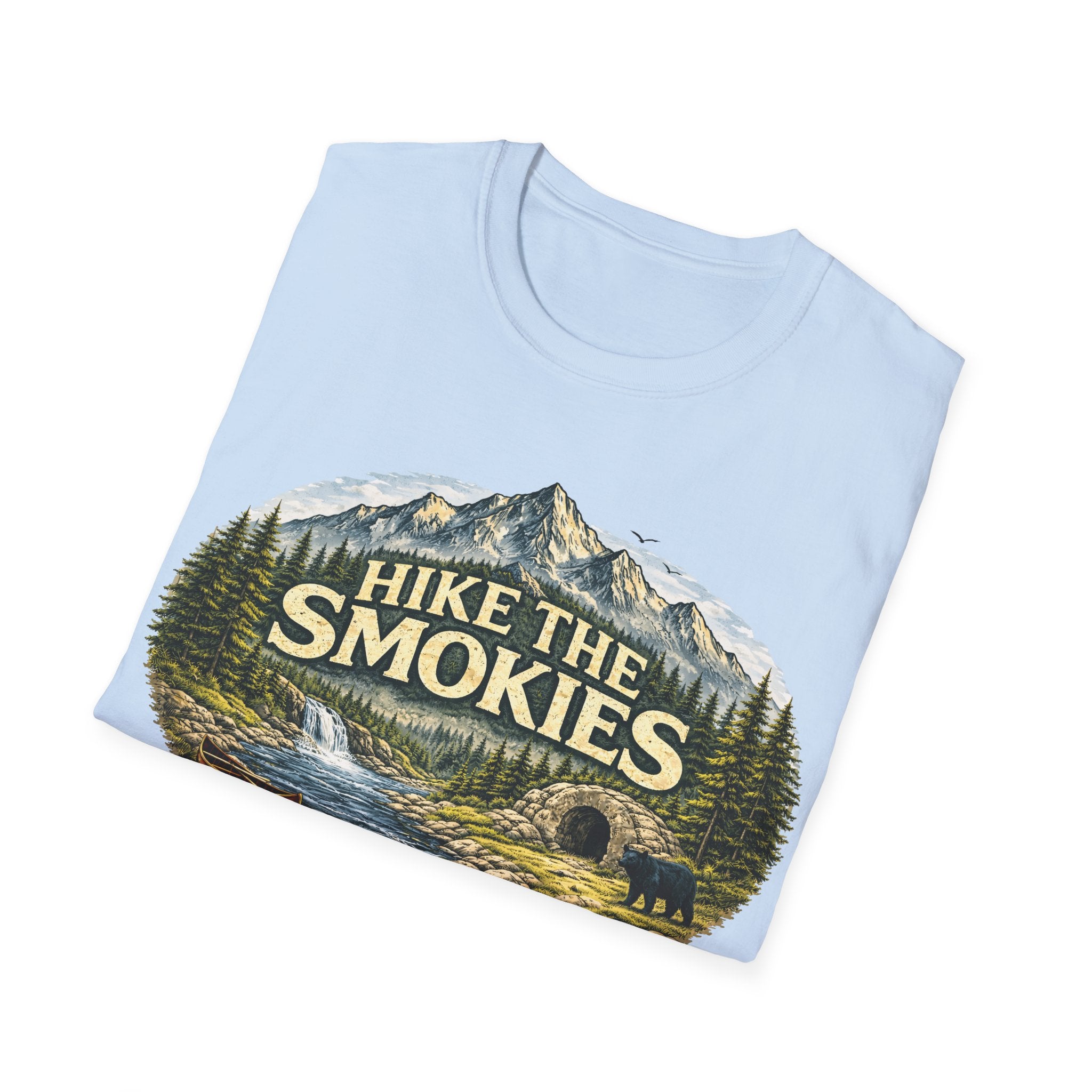 Hike the Smokies T-Shirt — Smoky Mountains Unisex Hiking Tee
