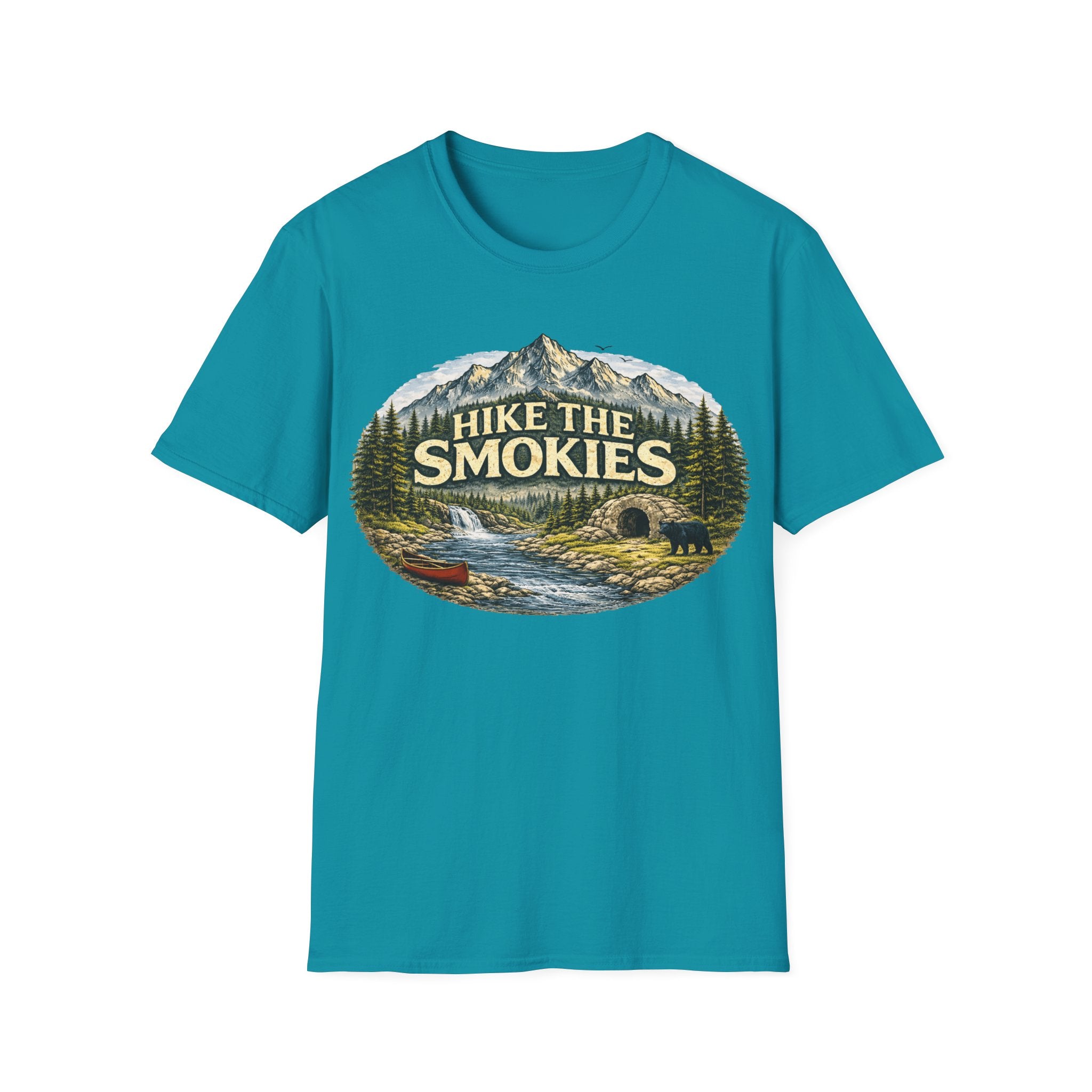 Hike the Smokies T-Shirt — Smoky Mountains Unisex Hiking Tee
