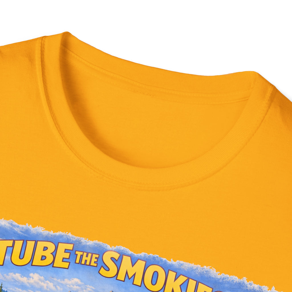 Tube the Smokies Unisex T-Shirt — River Tubing Graphic Tee for Smoky Mountains Fans