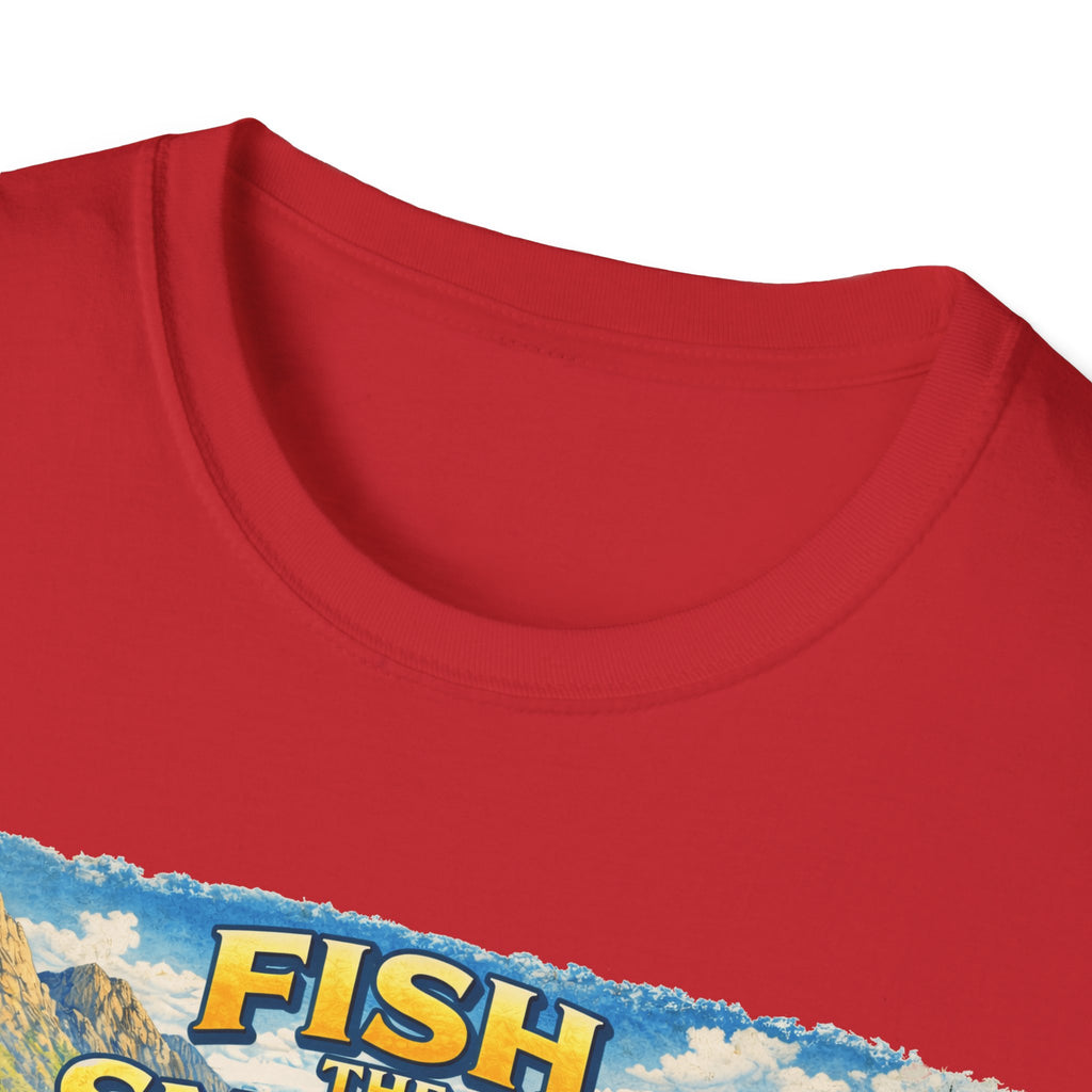 Fish the Smokies Unisex T-Shirt — Scenic Fishing River Graphic Tee