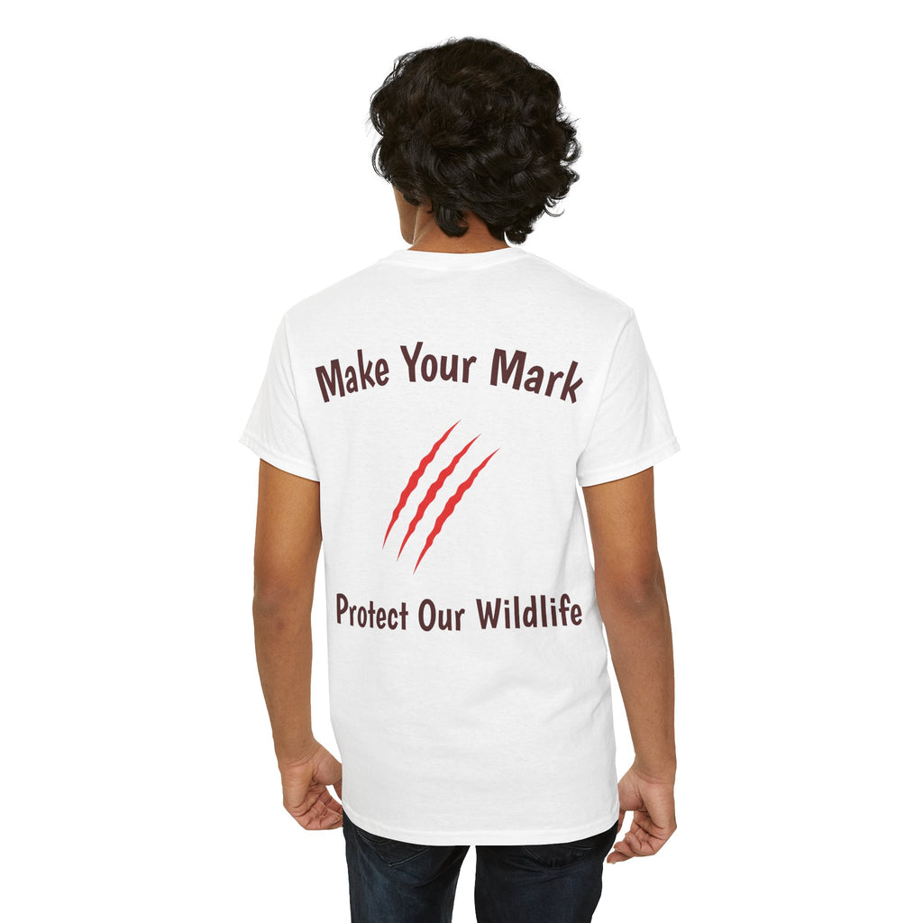 Make Your Mark Unisex Cotton T-Shirt / Wildlife Conservation