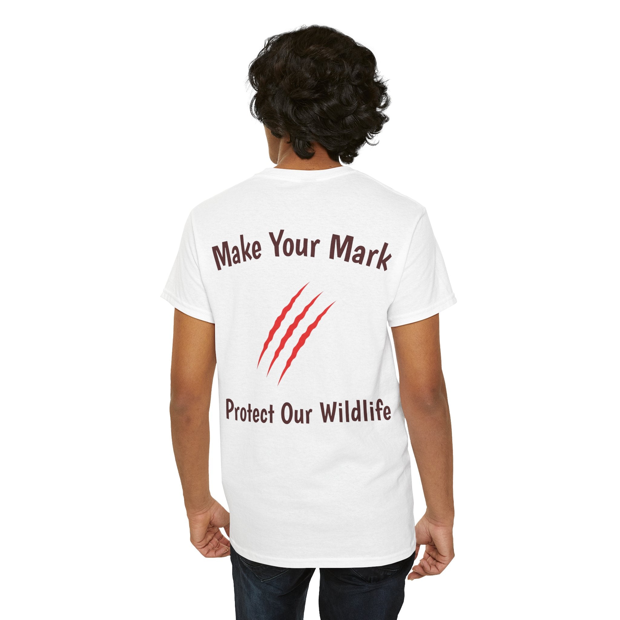 Make Your Mark Unisex Cotton T-Shirt / Wildlife Conservation
