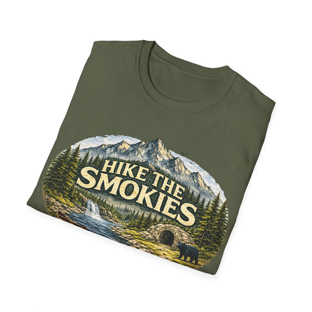 Hike the Smokies T-Shirt — Smoky Mountains Unisex Hiking Tee