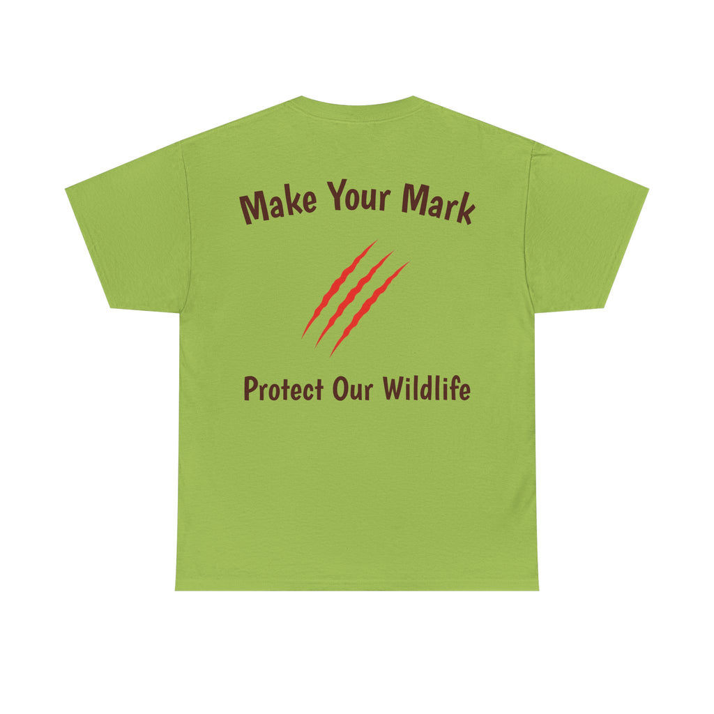 Make Your Mark Unisex Cotton T-Shirt / Wildlife Conservation