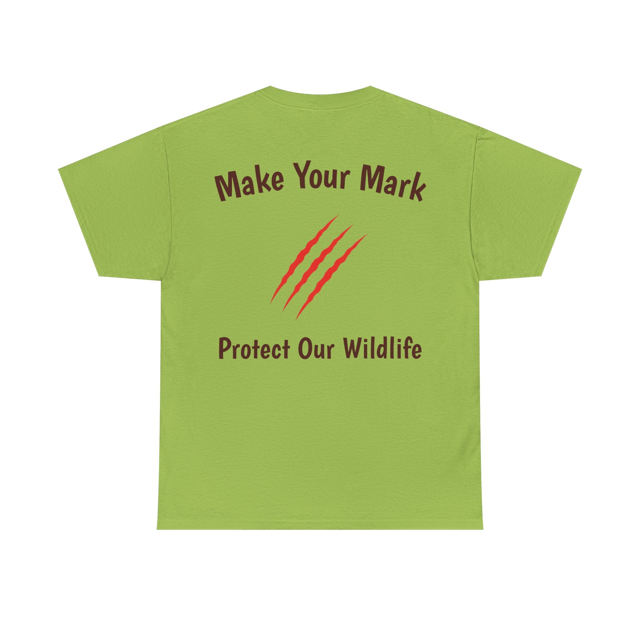 Make Your Mark Unisex Cotton T-Shirt / Wildlife Conservation