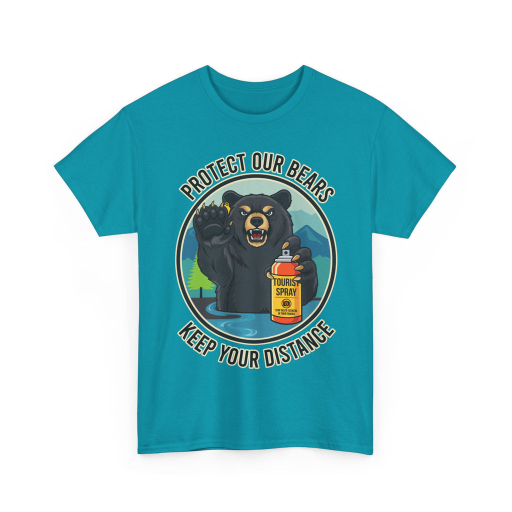 Smoky Mountain Black Bear Unisex Tee | Funny Wildlife Graphic