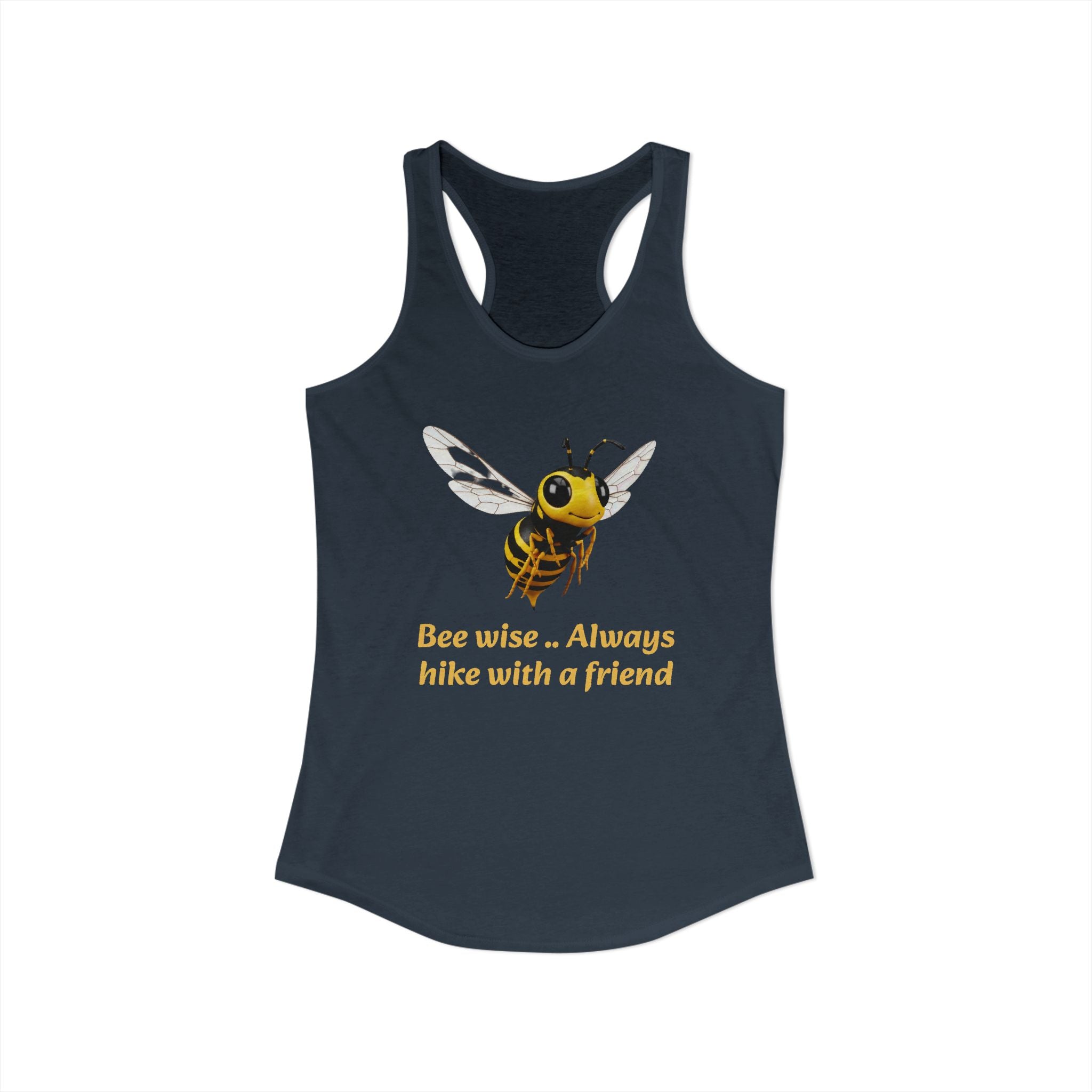Bee Hiking Tank — "Always Hike With a Friend" Racerback Tank