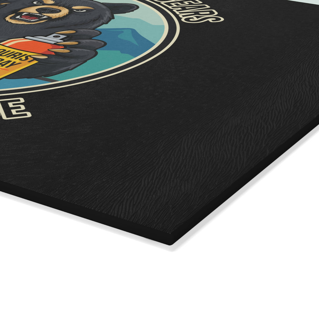 Protect Our Bears  Glass Cutting Board