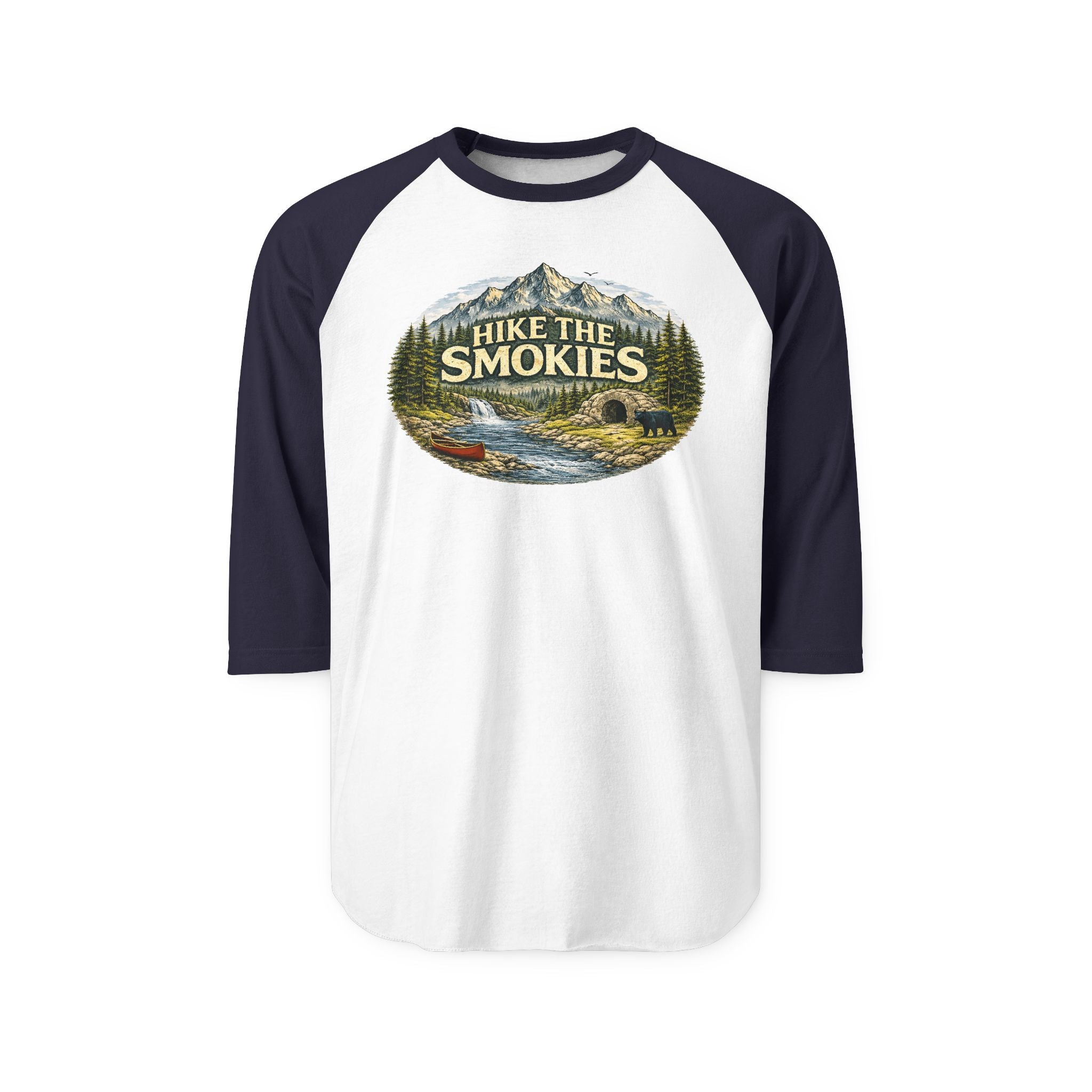 Hike the Smokies Unisex Raglan Shirt