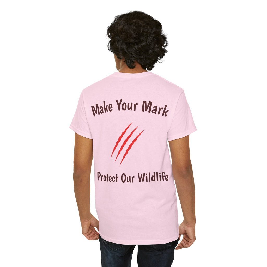 Make Your Mark Unisex Cotton T-Shirt / Wildlife Conservation