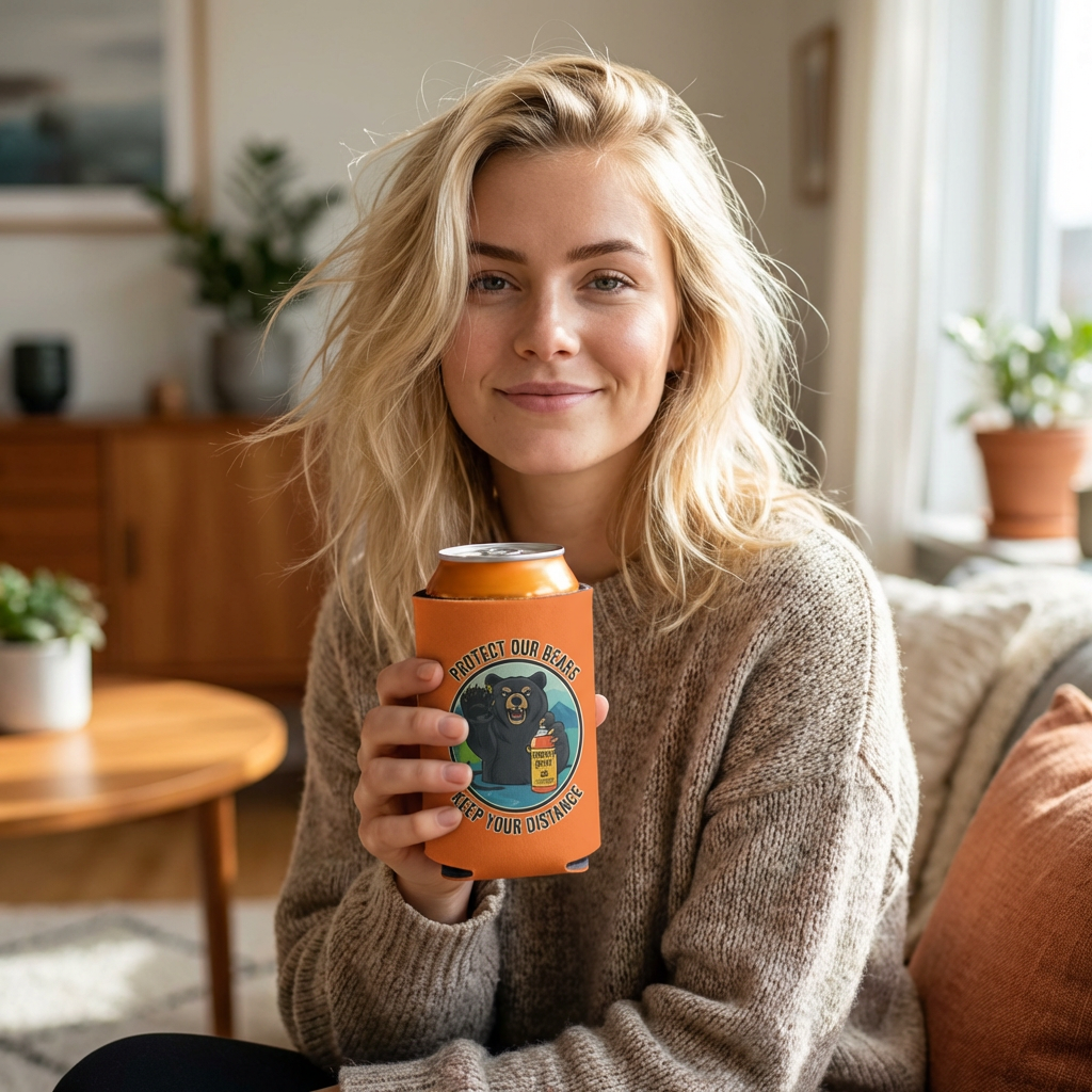 Protect Our Bears  Can Cooler - Koozie