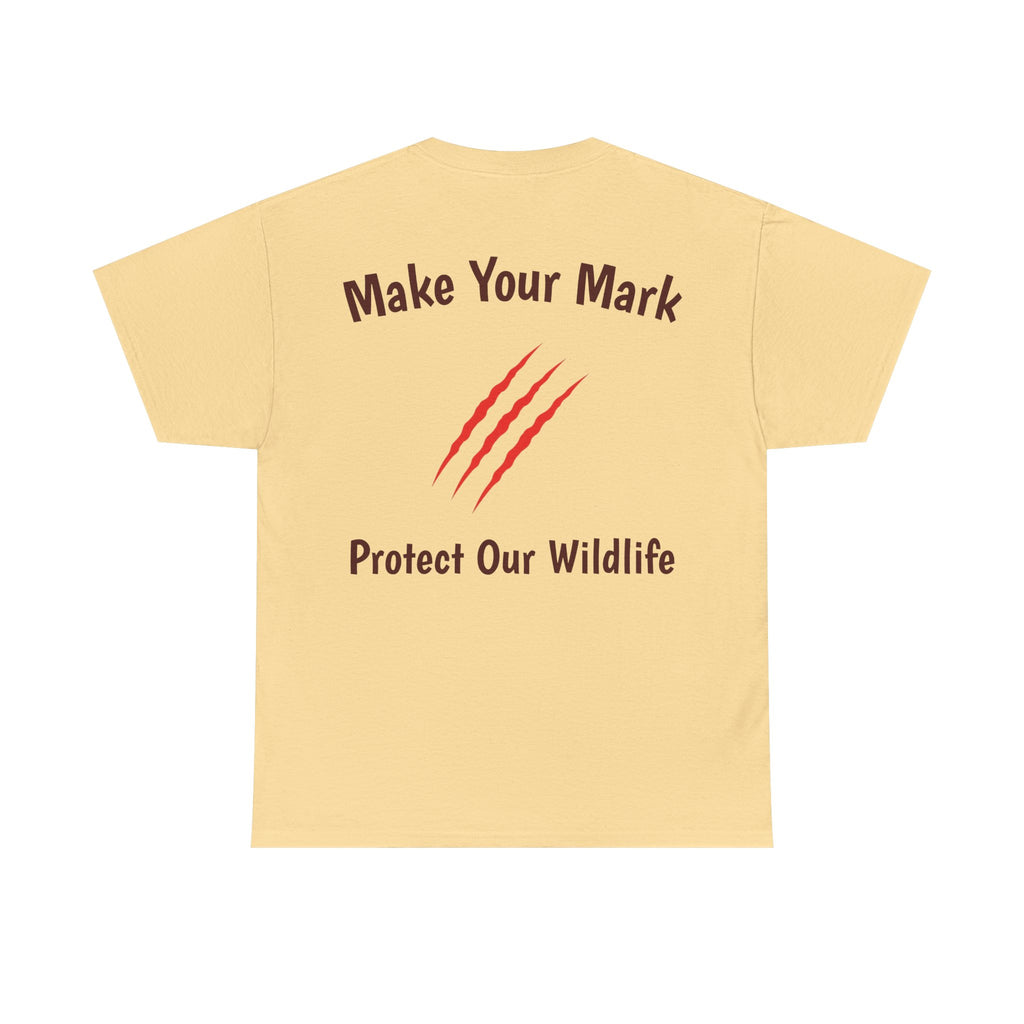 Make Your Mark Unisex Cotton T-Shirt / Wildlife Conservation