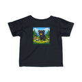 Infant Tee — Cute Bear Golfing Baby Shirt