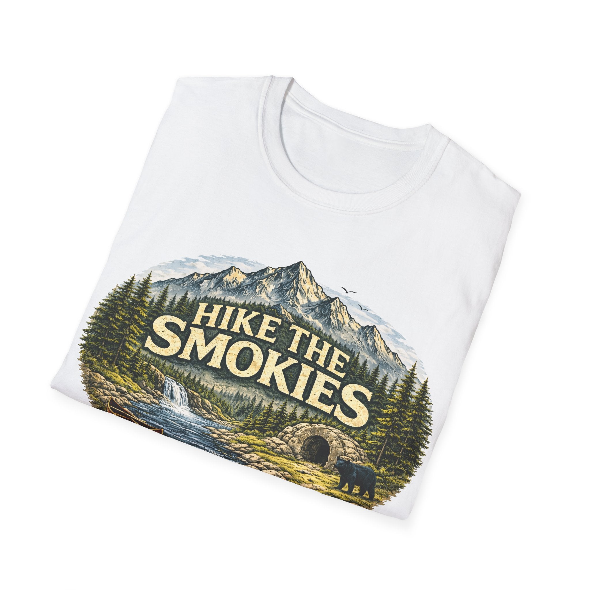 Hike the Smokies T-Shirt — Smoky Mountains Unisex Hiking Tee