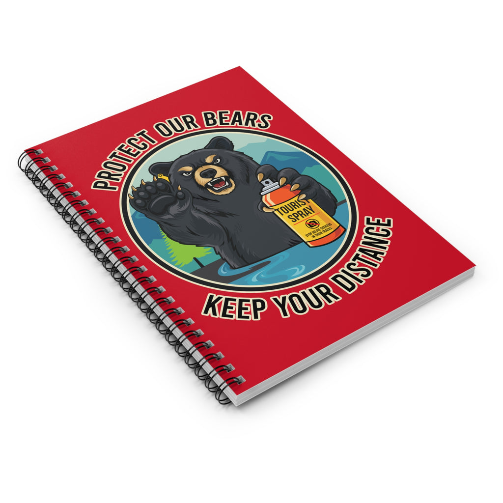 Protect Our Bears   Notebook | Spiral Ruled Journal