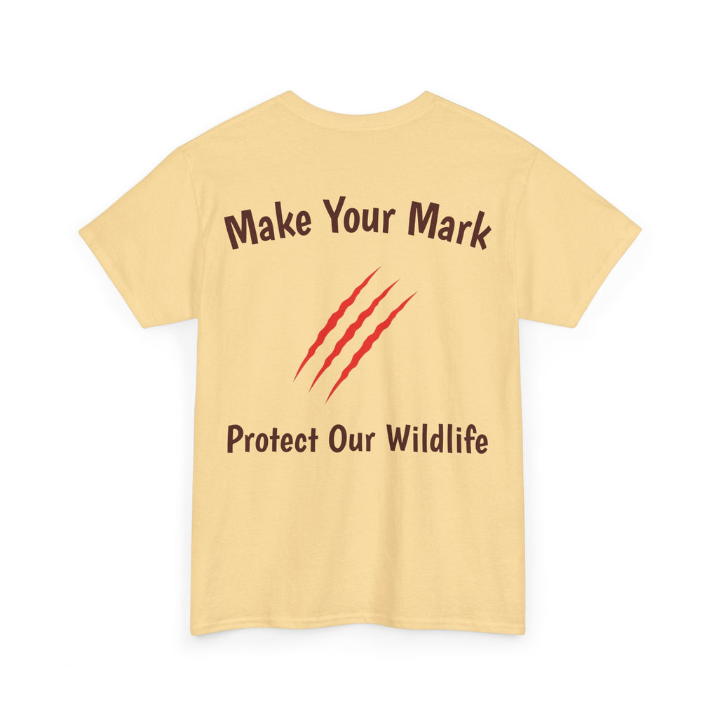 Make Your Mark Unisex Cotton T-Shirt / Wildlife Conservation