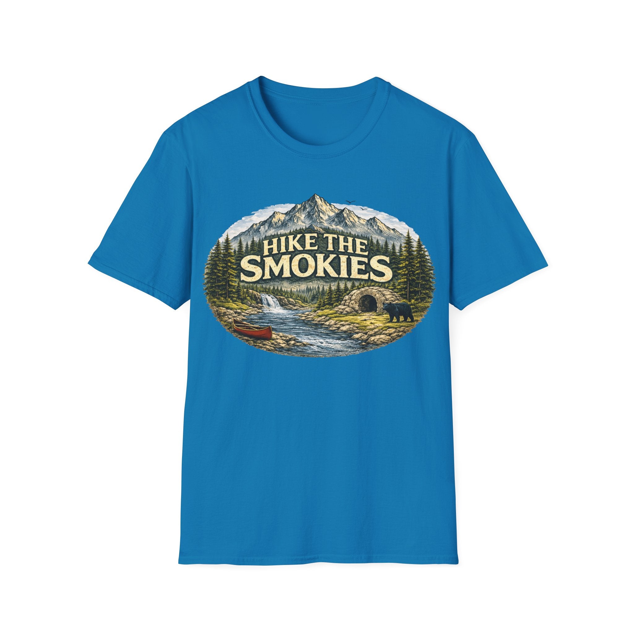 Hike the Smokies T-Shirt — Smoky Mountains Unisex Hiking Tee