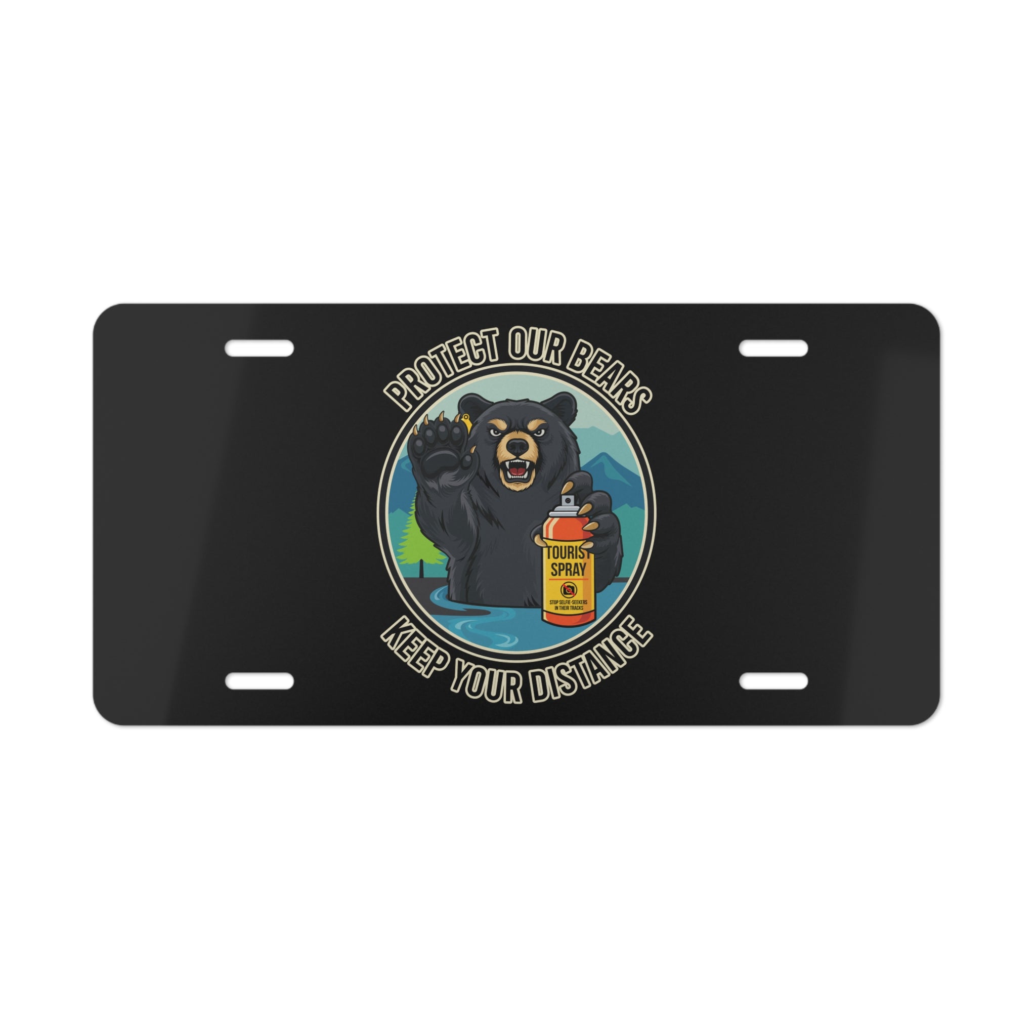 Protect Our Bears  Vanity License Plate