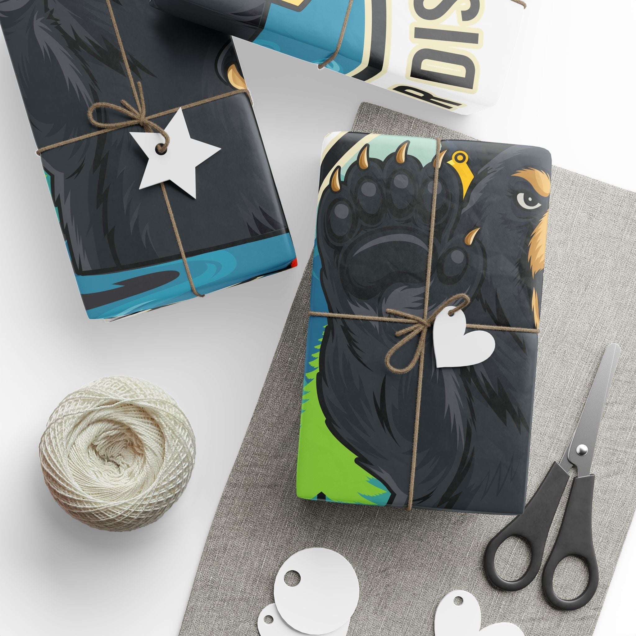 Protect Our Bears  Wildlife Wrapping Paper