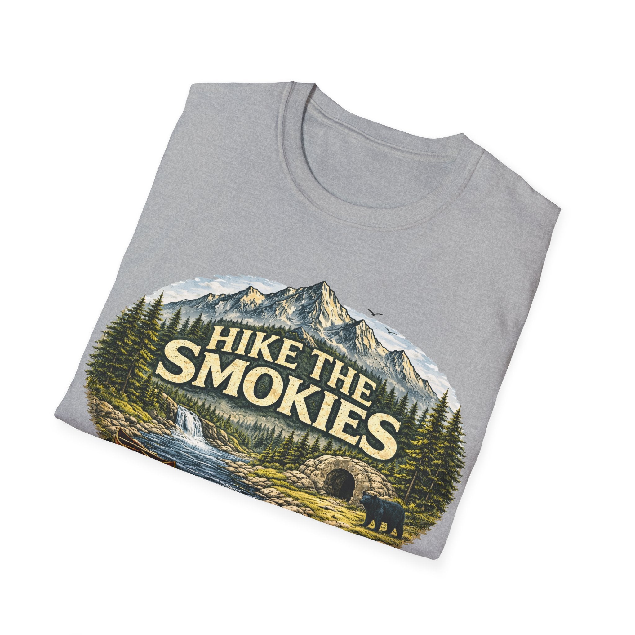 Hike the Smokies T-Shirt — Smoky Mountains Unisex Hiking Tee