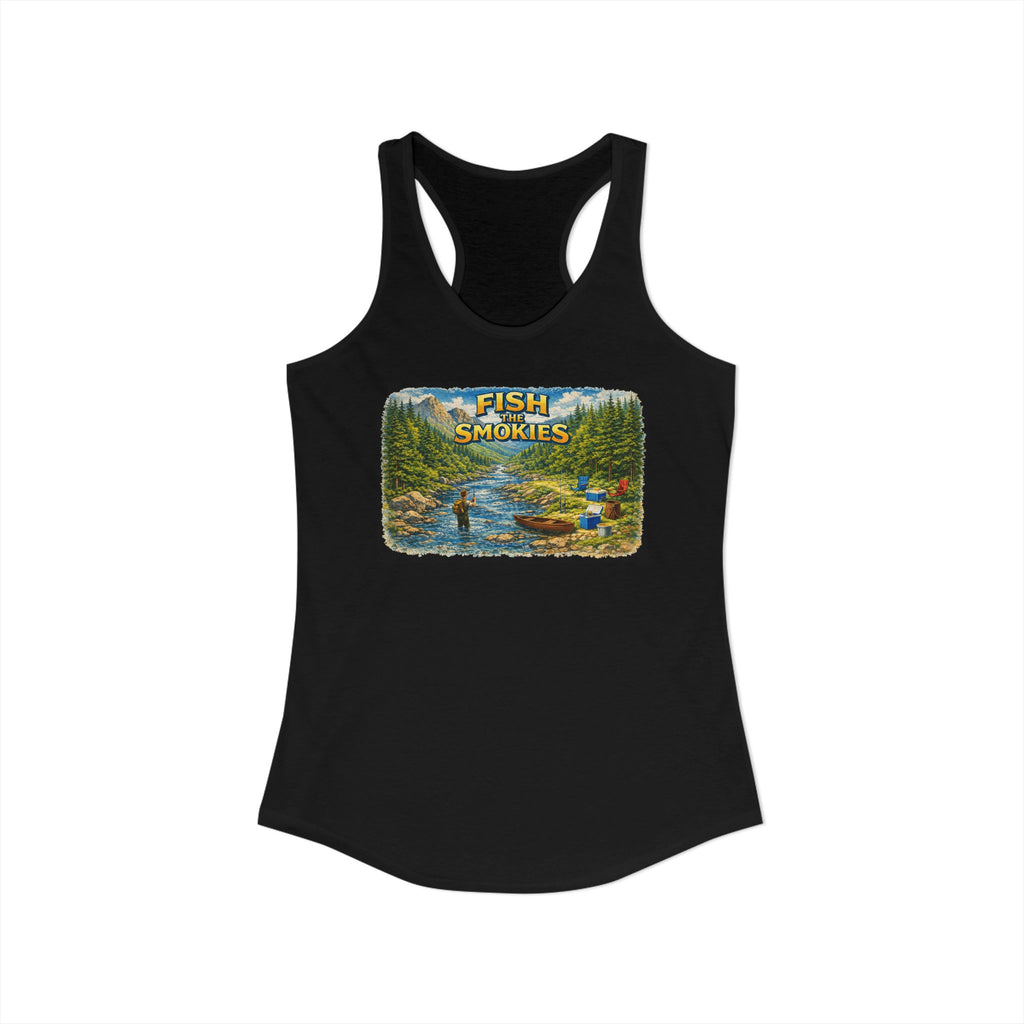 Fish The Smokies Women's Ideal Racerback Tank