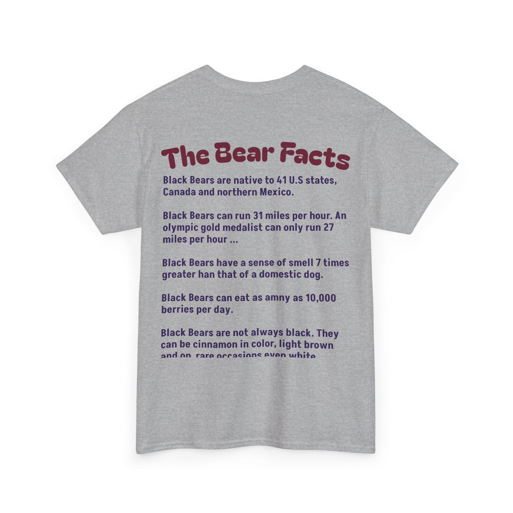 Smoky Mountain Black Bear Facts - Unisex Tee