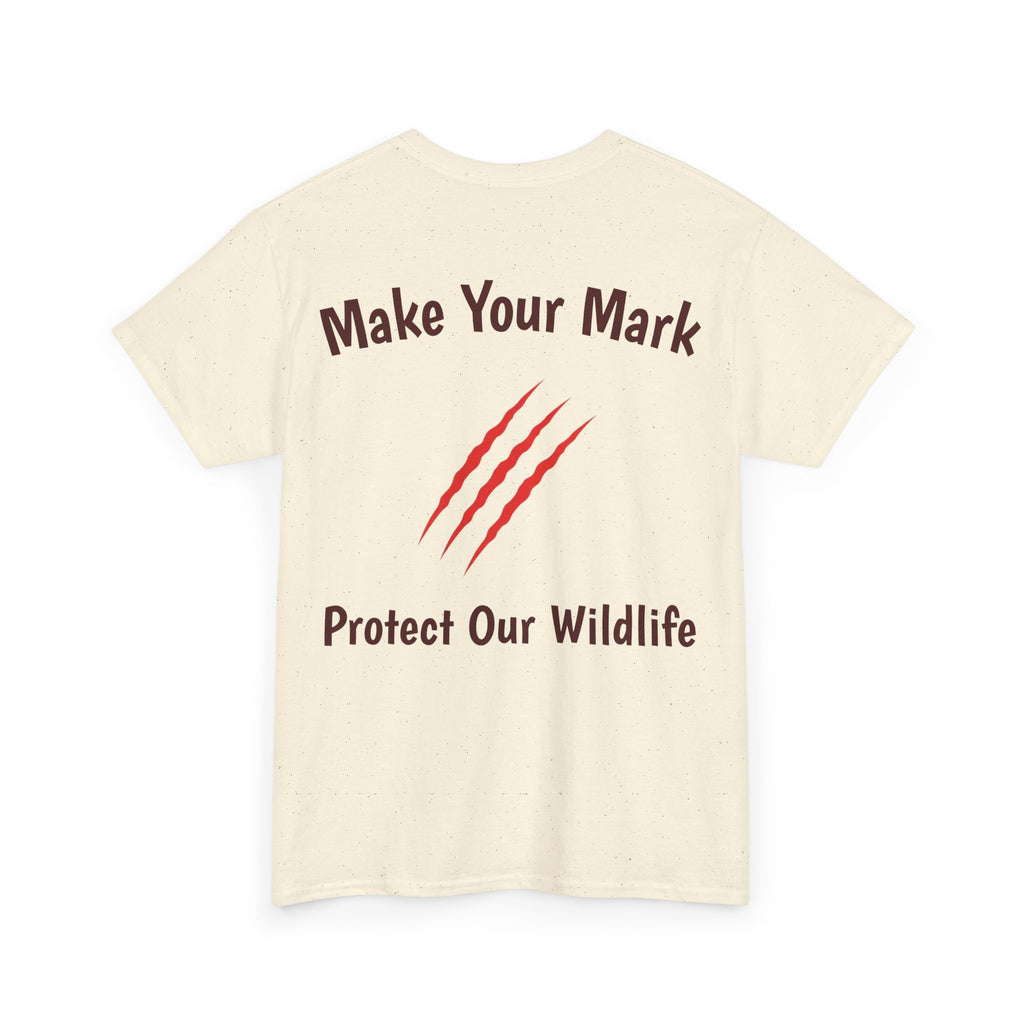 Make Your Mark Unisex Cotton T-Shirt / Wildlife Conservation