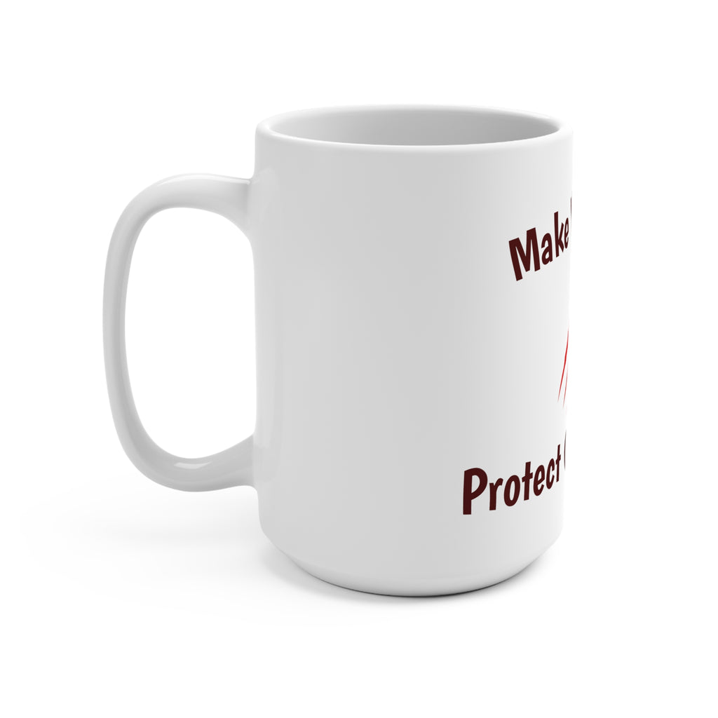 Protect Our Wildlife 15oz Mug — Make Your Mark Conservation Coffee Cup