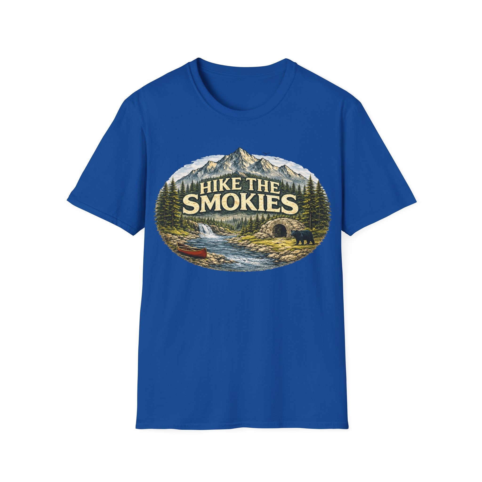 Hike the Smokies T-Shirt — Smoky Mountains Unisex Hiking Tee