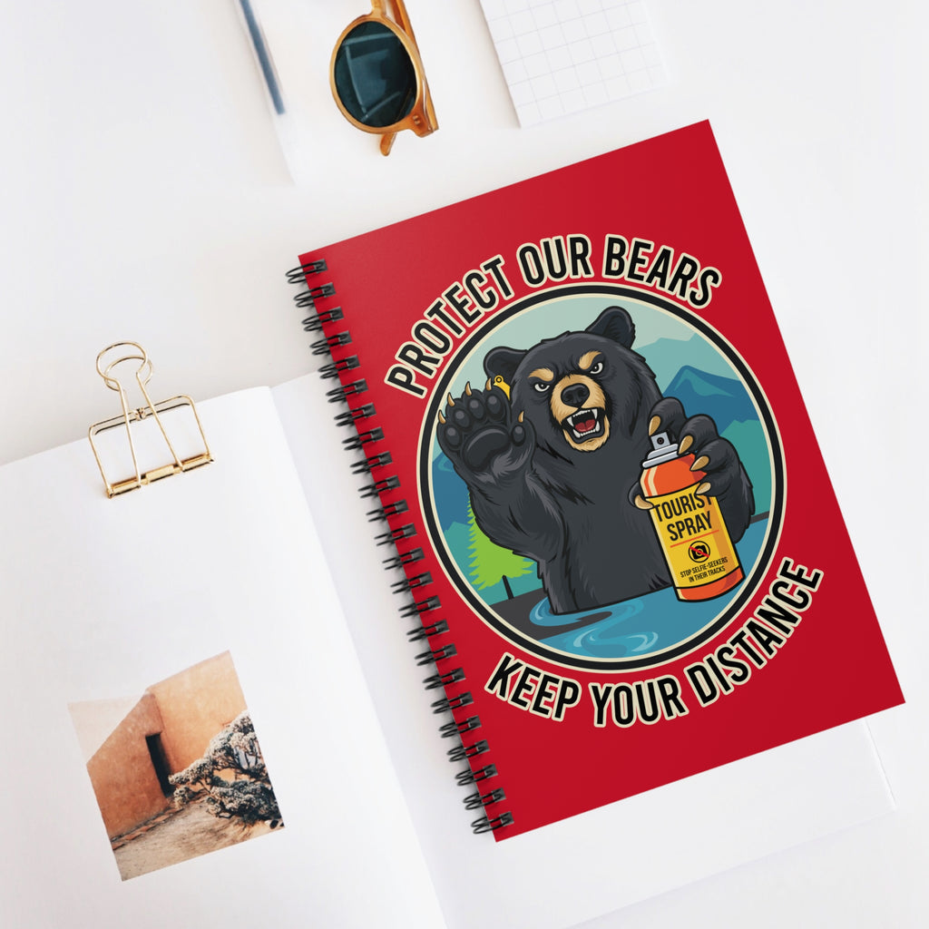 Protect Our Bears   Notebook | Spiral Ruled Journal