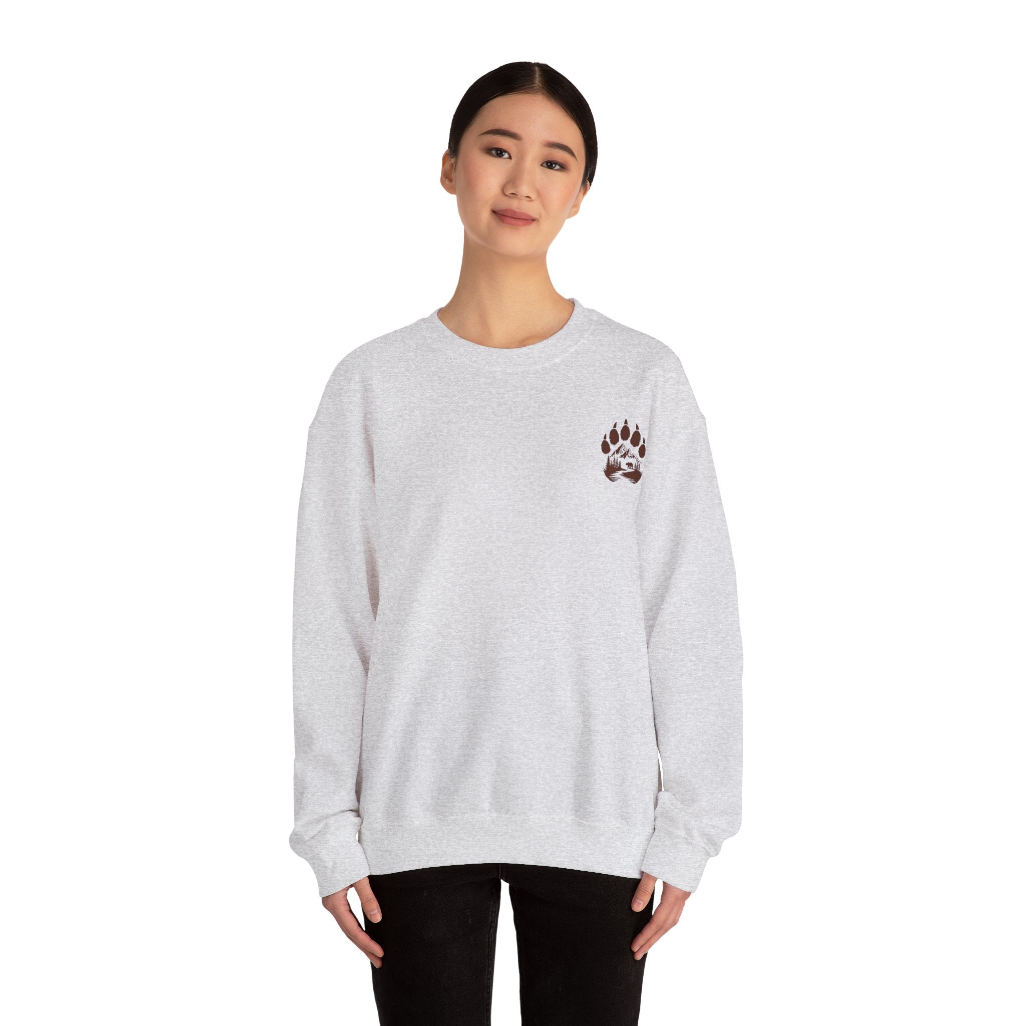 Make Your Mark  Unisex Crewneck Sweatshirt /  Wildlife Advocacy