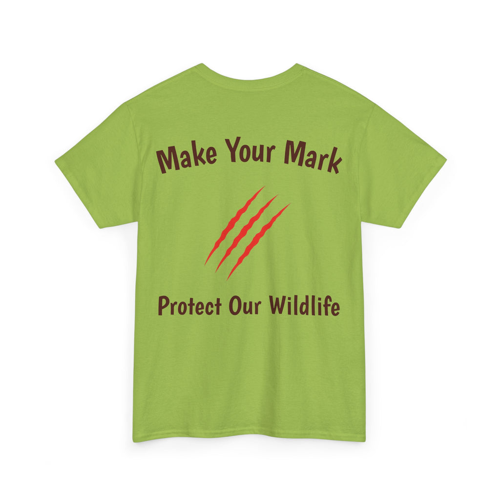 Make Your Mark Unisex Cotton T-Shirt / Wildlife Conservation
