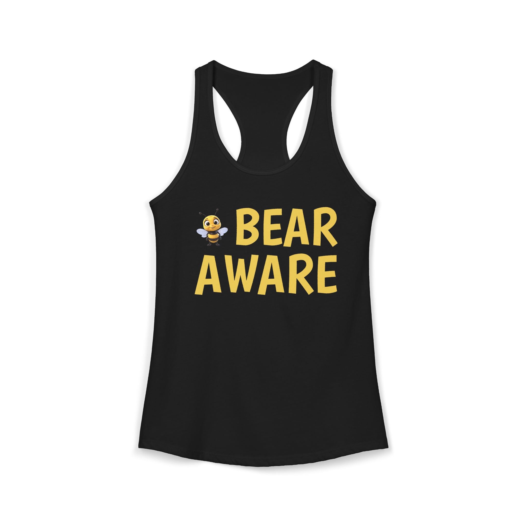 Women's Ideal Racerback Tank - Wildlife Awareness Message
