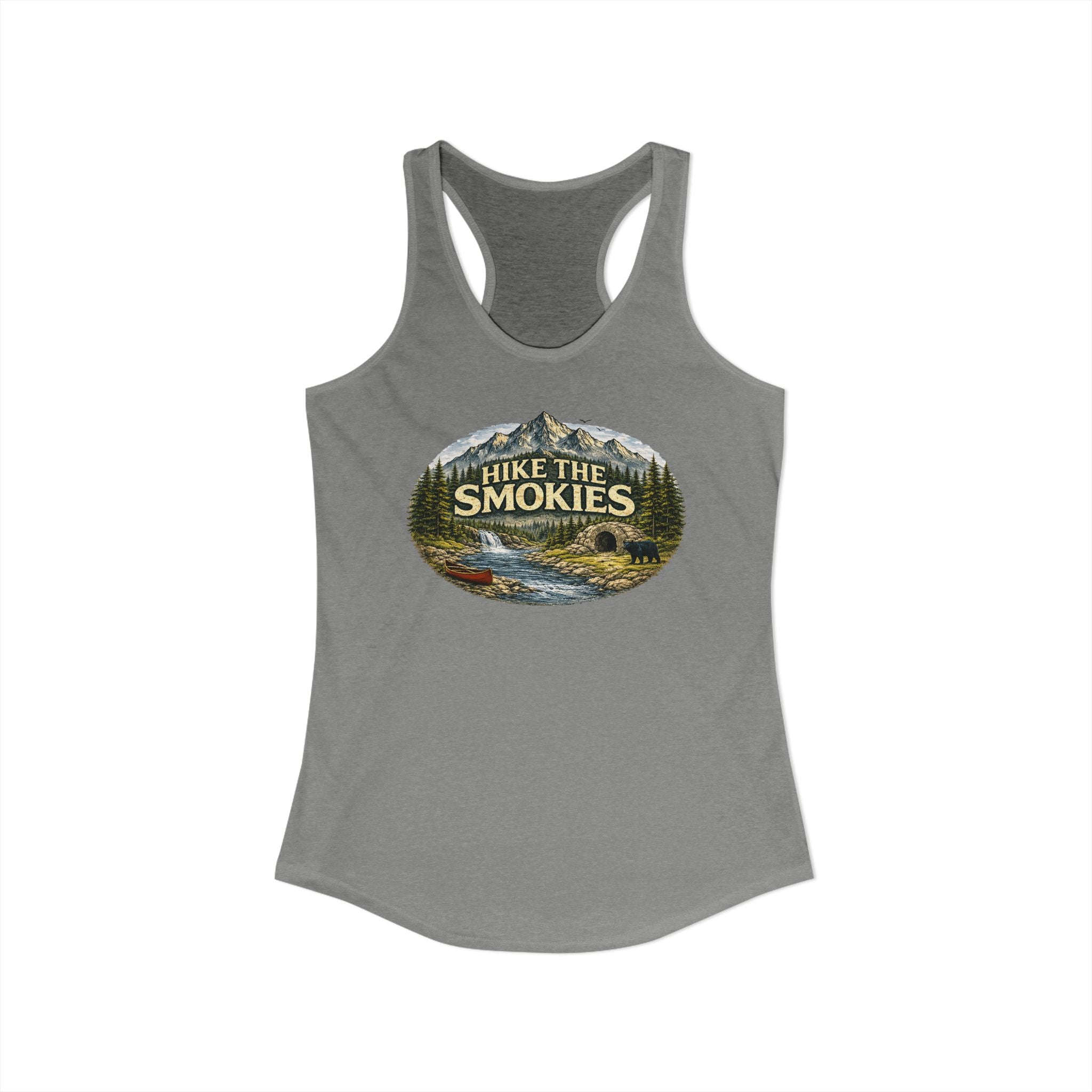 Hike The Smokies Mountain Bear Tank Top