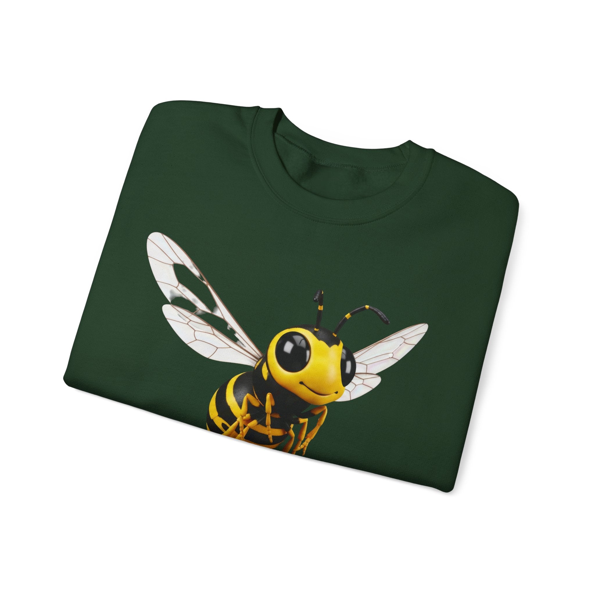 Bee Wise Crewneck Sweatshirt — Bee Illustration "Bee wise .. Always hike with a friend"