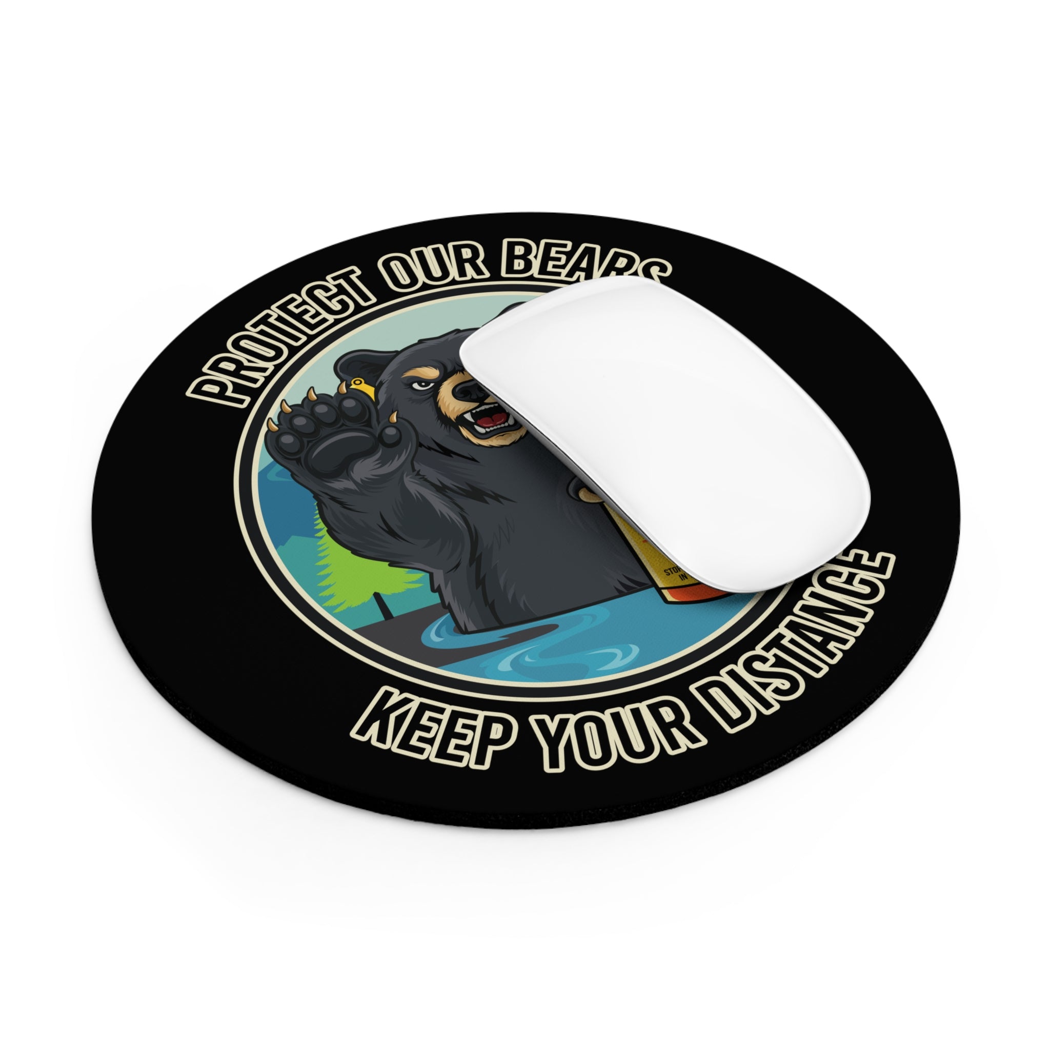 Protect Our Bears  Mouse Pad | Wildlife Awareness