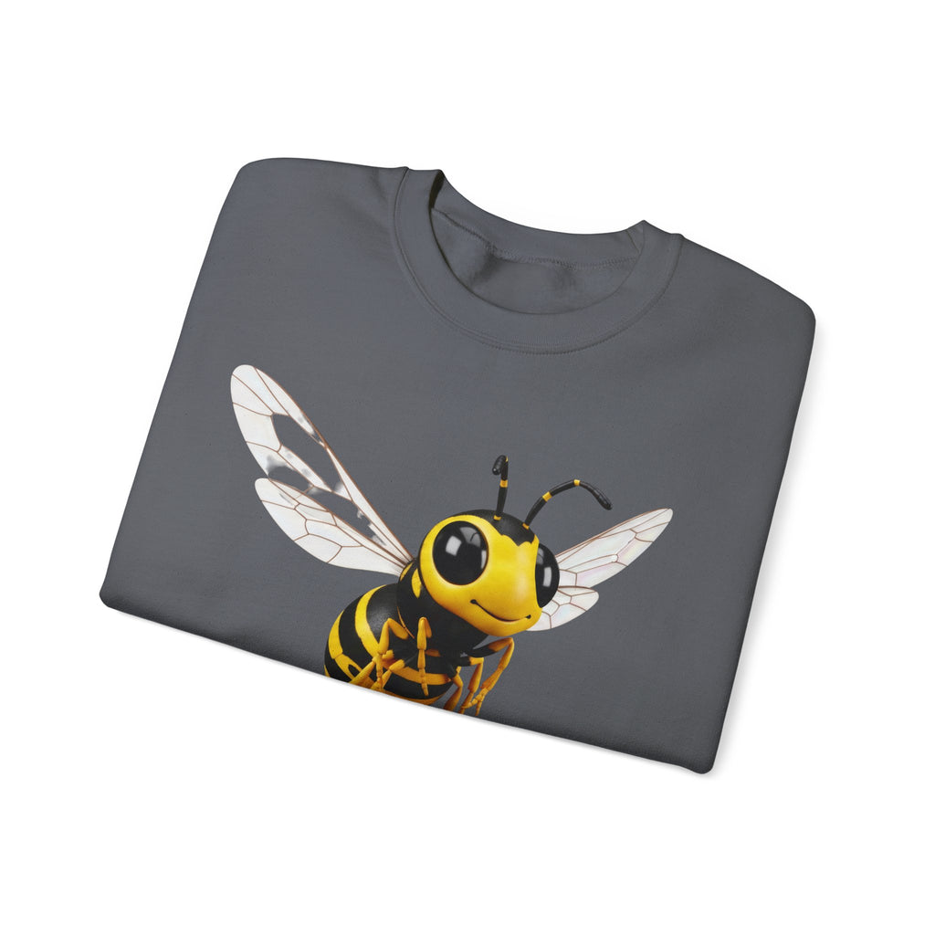 Bee Wise Crewneck Sweatshirt — Bee Illustration "Bee wise .. Always hike with a friend"