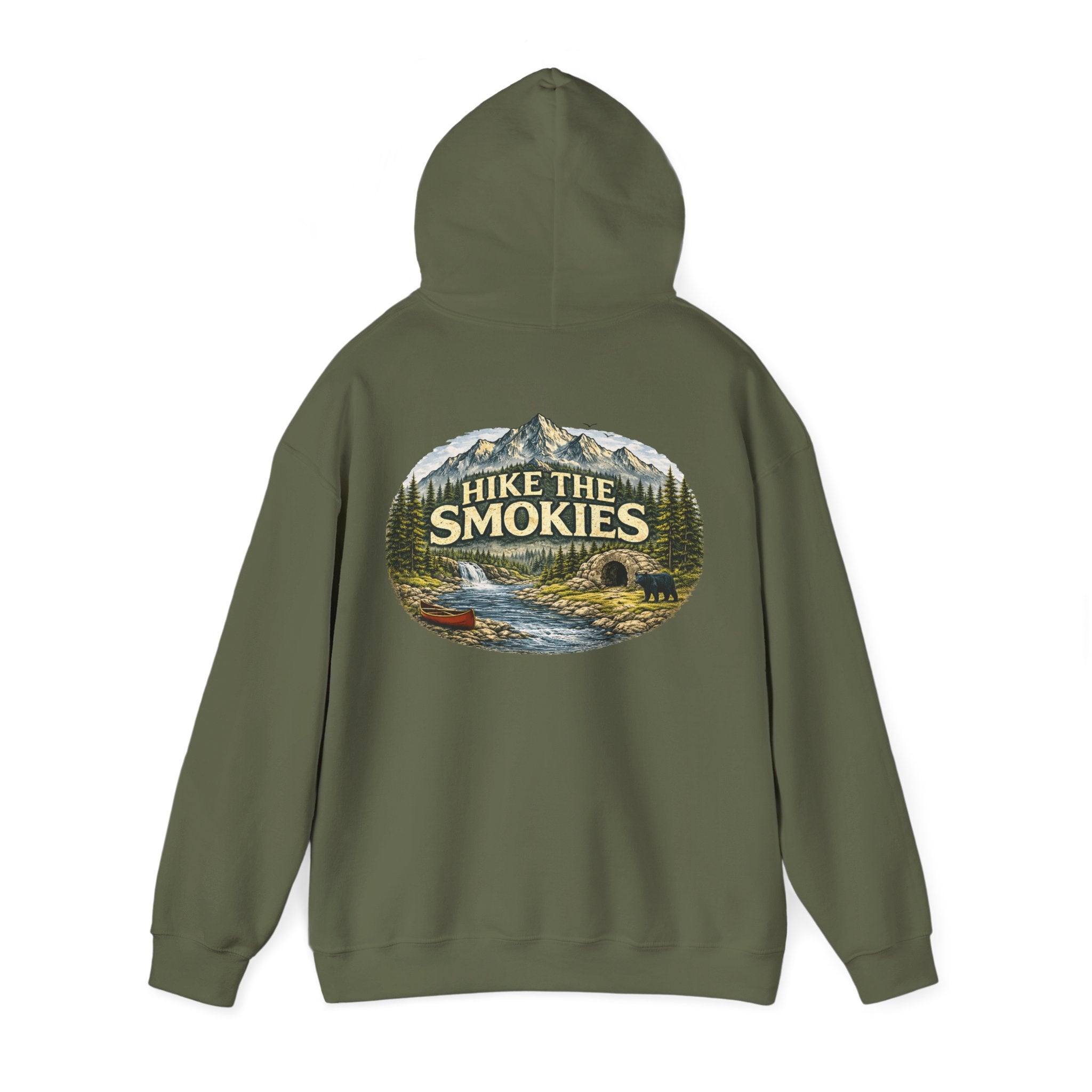 Hike The Smokies - Unisex Heavy Blend™ Hooded Sweatshirt