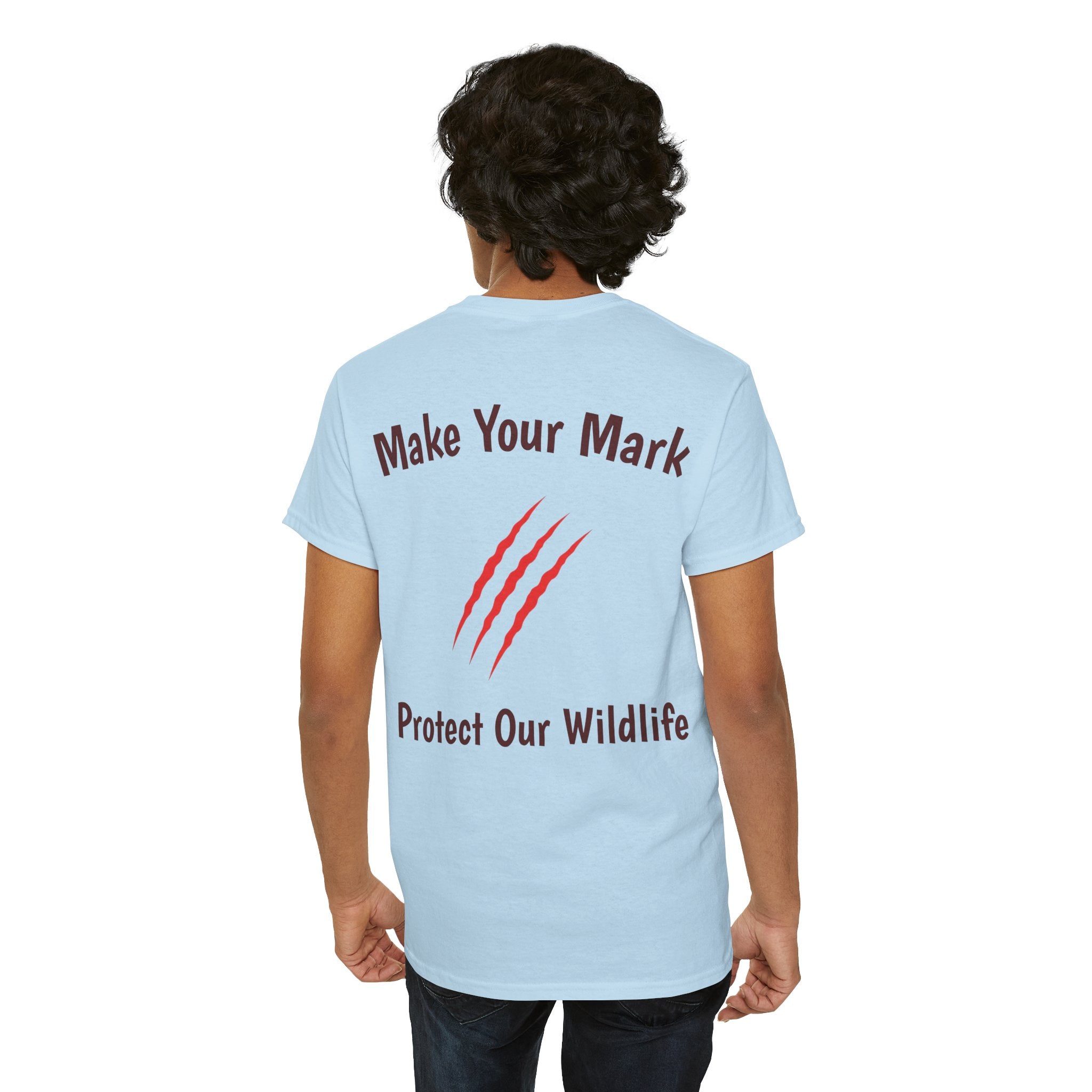 Make Your Mark Unisex Cotton T-Shirt / Wildlife Conservation