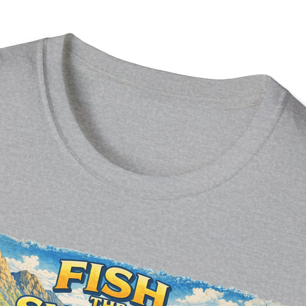 Fish the Smokies Unisex T-Shirt — Scenic Fishing River Graphic Tee