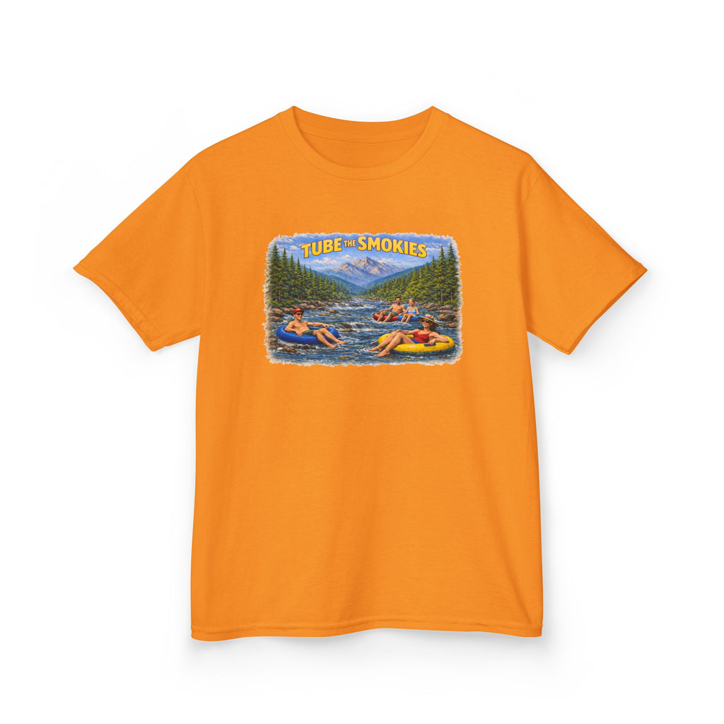 Kids Tee — 'Tube the Smokies' River Float Graphic