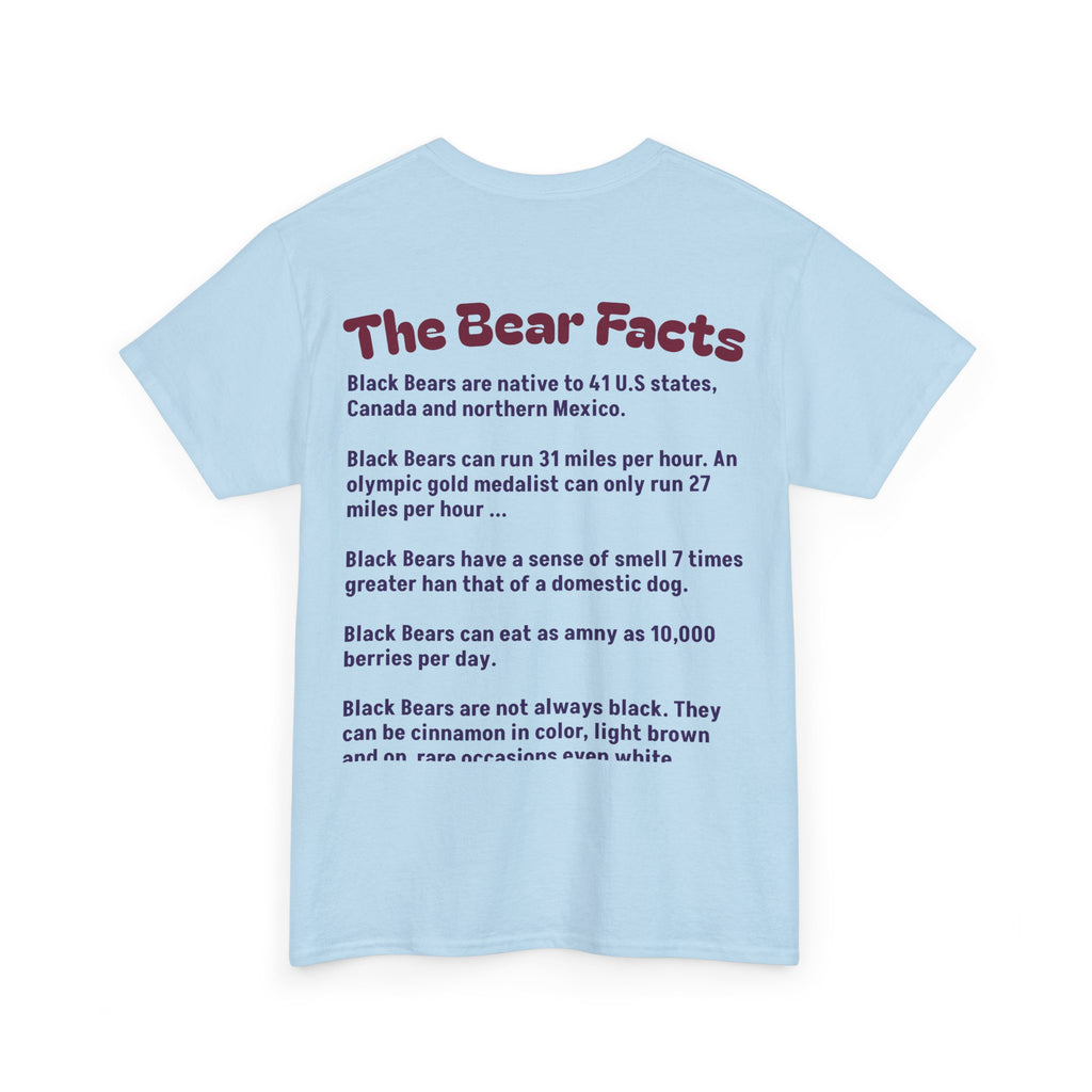 Smoky Mountain Black Bear Facts - Unisex Tee