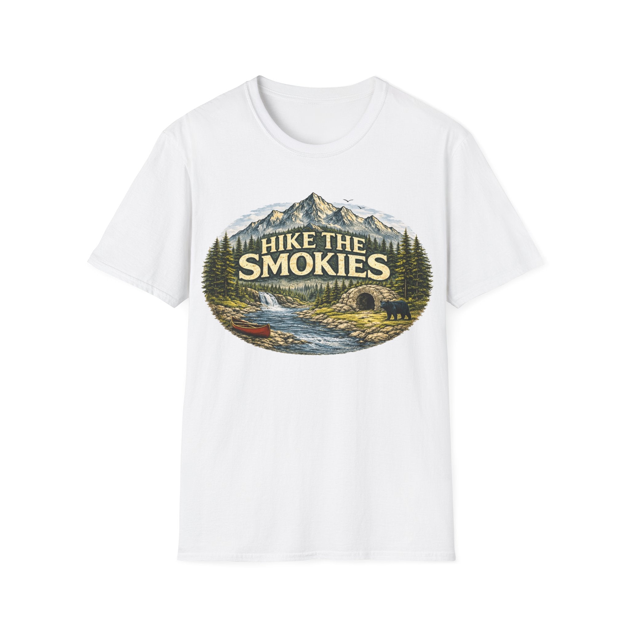 Hike the Smokies T-Shirt — Smoky Mountains Unisex Hiking Tee